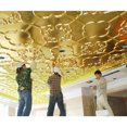 thumbnail image 4 of IFANLANDOR 300Pack Imitation Gold Foil Paper for Crafting Design Square Wrapping Chocolate Birthday Party Decorations, 4 of 5