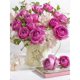 thumbnail image 1 of Cuadros Decorativos 5D Diamond Painting DIY Pink Rose Flowers Full Round Drill Mosaic (G630) Tmvgtek embutido en tela, 1 of 9