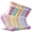 Light color, variant on 5 Pairs Merino Wool Hiking Socks Warm Thermal Winter Cozy Cushioned Moisture Wicking Socks for Women & Men