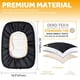 thumbnail image 5 of Orzbow Fundas para Asientos de Coche para Bebés Invierno, Funda Universal para Asientos de Coche para Bebés con Cuello Ajustable, Funda Impermeable para Asientos de Coche con Cremallera, Polar Coral C, 5 of 5