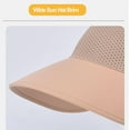 thumbnail image 6 of Large-Brim Hollow Sunscreen Hat with Removable Neck Shawl, Women Large Brim Sun Hat with Neck Flap UV Protection, 6 of 7