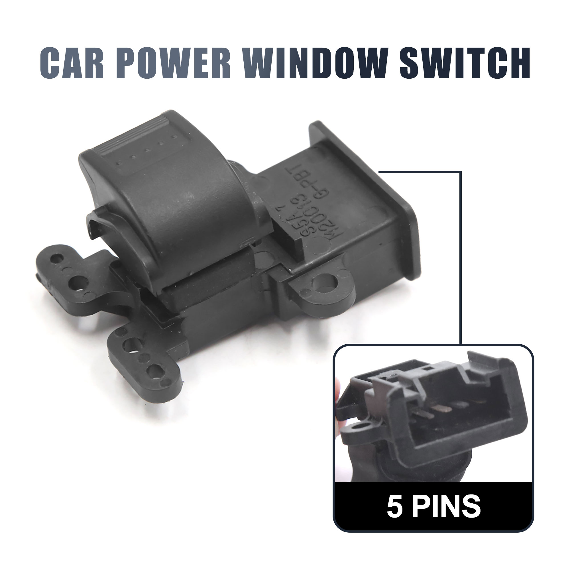Unique Bargains Right Rear Side Power Window Switch 35760-S5A-003ZA Replace