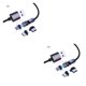 thumbnail image 1 of Tholdsy Cable de succión magnética para USB Carga rápida Cabeza redonda Opcional 3 EN 1 Enchufe para Android Type6 NO6, 1 of 6