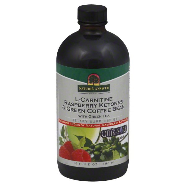 Natures Answer NATURES ANSWER LCarnitine Raspberry Ketones & Green