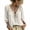 U21# Beige, variant on Boho Tops for Women Fall Leopard Print 3/4 Sleeve Ruffle Shirts Lace Up Peasant Blouse, Abstract Geometric, Lightweight, Dressy Casual, Loose Fit, Bohemian Navy,S