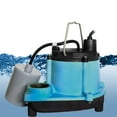 thumbnail image 2 of Little Giant 506171 2760GPH 115V 10' Cord Submersible Sump Pump, 2 of 9