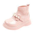 thumbnail image 2 of LvhaoGJOB Sock Boots for Kids Stretchy Knit Shaft Pearl Decoration sock boots ankle boots All Season Footwear, 2 of 6