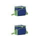 thumbnail image 3 of Wosthever Bolsa De Almuerzo Con Aislamiento De Poliéster Aislamiento Térmico Multifuncional Durable Fácil De Limpiar Bolsa De Almuerzo Cian cian 2piezas, 3 of 6