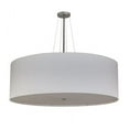 thumbnail image 6 of Meyda 171177 48 in. Cilindro White Textrene Pendant, Nickel, 6 of 6