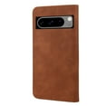 thumbnail image 5 of TECH CIRCLE for Google Pixel 8 Pro Wallet Case,Ultra Thin Premium PU Leather Magnetic Closure Card Slots TPU Bumper Shockproof  Absorbing Flip Kickstand Phone Cover for Google Pixel 8 Pro 6.7",Brown, 5 of 9