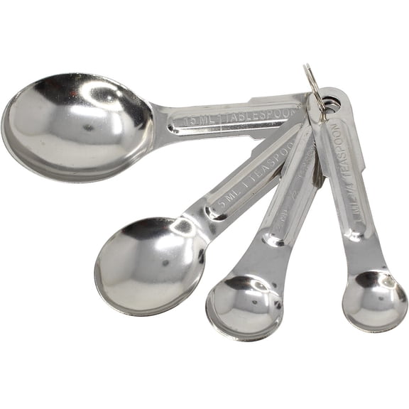 3106 Stainless Steel Measuring Spoons 4 Set