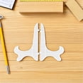 thumbnail image 4 of TABLZONE 2Pcs Set Stand Holder Epoxy Mold for Professional Use White Rectangle 11.8x5.4x0.6In, 4 of 8