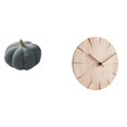 thumbnail image 1 of Almohadas de calabaza de Halloween,Almohadas de calabaza de Halloween Decoración del hogar Suave,Reloj de pared redondo,Reloj de pared de madera maciza para decoración de sala de estar,Reloj, 1 of 8