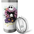 thumbnail image 5 of The Nightmare Before Christmas Couples Matching Jack Stainless Steel Insulated Tumbler, 5 of 6