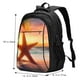 thumbnail image 5 of Disketp Starfish Sunset Sea Beach Mochila de Viaje Estampada para Laptop con Puerto de Carga USB, Mochila Impermeable para Computadora – Regalo para Hombres y Mujeres, 5 of 7