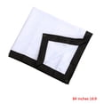 thumbnail image 2 of ziyahi 84 inch Foldable Portable Projector Projection Screen Cloth Outdoor Projector Movies Screen, 2 of 5