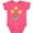 Retro Heather Pink, variant on Inktastic Yellow Buttercup Flowers Boys or Girls Baby Bodysuit