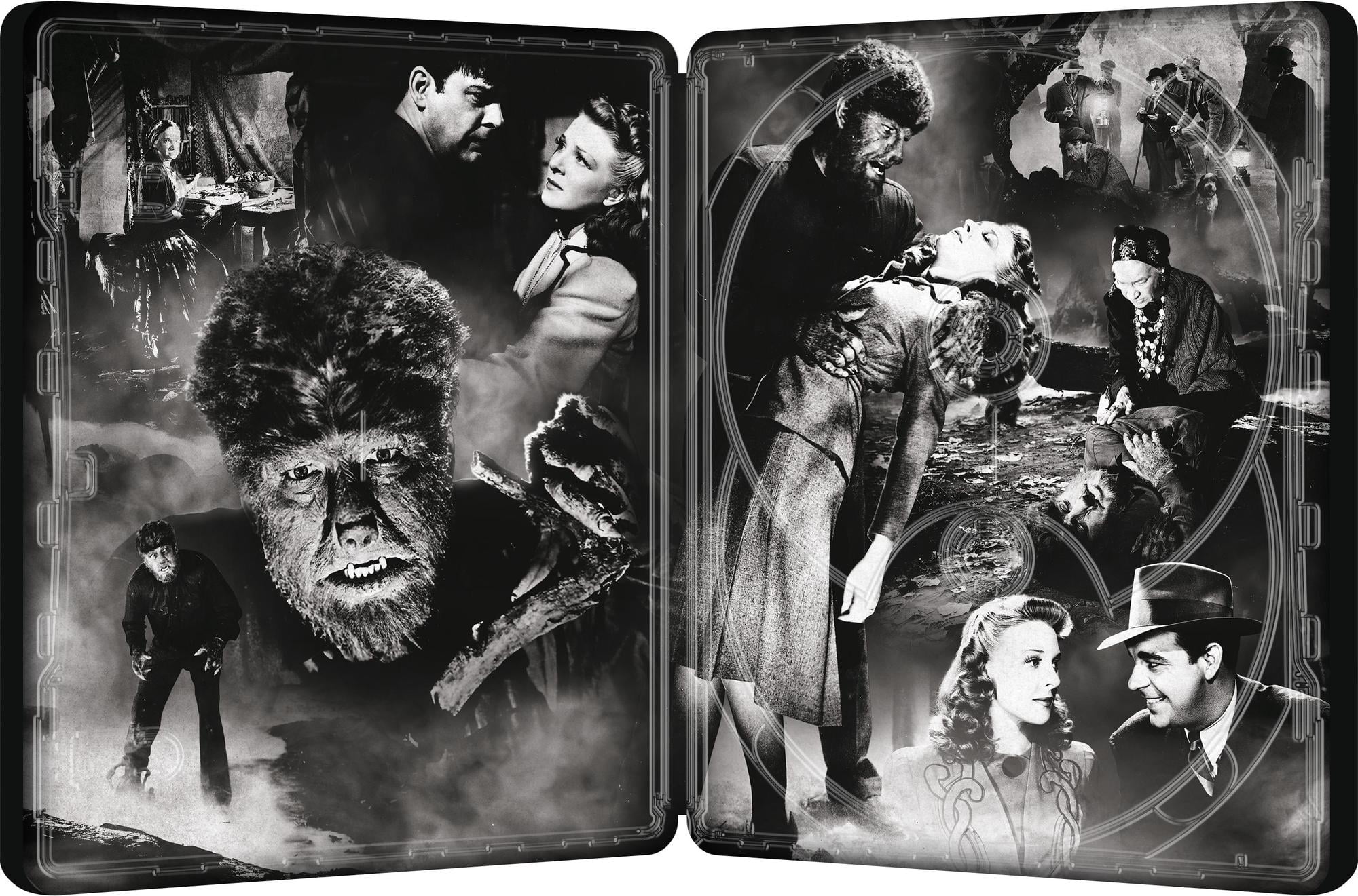 The Wolf Man (1941) (Walmart Exclusive) (Steelbook) (4K Ultra HD + Blu-ray + Digital), Horror, Universal