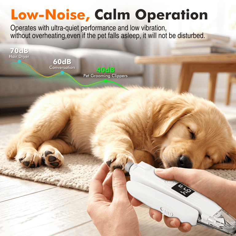DSOOLO 2-in-1 Dog Nail Clipper & Grinder with LED photo 7