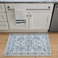 thumbnail image 2 of Bloom Rugs Washable Non-Slip 2x3 Rug - Navy Blue Traditional Oriental Area Rug for Living Room, Bedroom, Dining Room, and Kitchen - Exact size: 2' x 3', 2 of 10