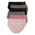 thumbnail image 2 of Reebok Women's Underwear Air Tech Performance Hipster Panties, 6-pack, Sizes XS-3XL, 2 of 9
