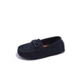 thumbnail image 4 of hengsof Girls' Solid Color Bow Casual Loafers Everyday Stylish Comfortable Slip On Flat Shoes Suitable for Toddlers and Little Girls, 4 of 7
