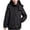 Black, variant on AherBiu Plus Size Puffer Jacket Womens Lightweight Trendy Casual Quilted down Jackets Winter Warm Outerwear