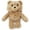 Bear Khaki, variant on Airpods Case Airpods 1&2, Cute Teddy Dog Soft Fur Furry Kawaii Fun Cool Mini Airpods Cover Case with Keychain Wireless Charging Box Airpods 1 & 2