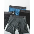 thumbnail image 4 of Fruit of the Loom Men's Crafted Comfort Stretch Boxer Briefs, Regular Leg-Assorted, Small, 4 of 6