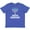 Retro Heather Royal, variant on Inktastic Happy Hanukkah Menorah Youth T-Shirt