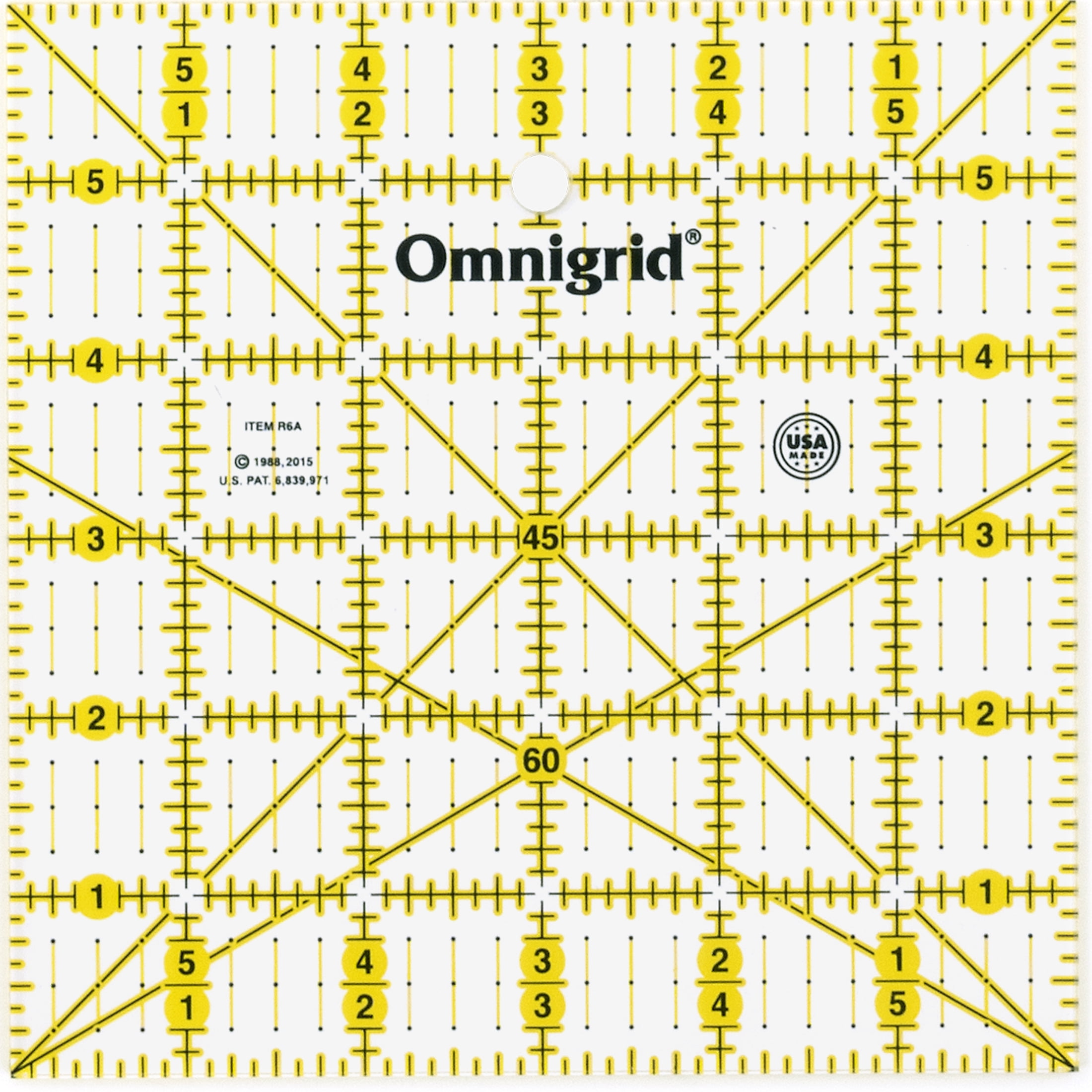 Omnigrid 12-1/2 Square Ruler Value Pack, Clear Quilting and Sewing Rulers,  4 Count - Walmart.com