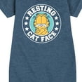 thumbnail image 3 of Garfield - Resting Cat Face - Toddler And Youth Girls Fleece Dress, 3 of 5
