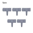thumbnail image 1 of VONKY Garden Fence Cobblestone Border Lawn Edging Craftsmanship Outdoor Landscape 5pcs 1Set, 1 of 6