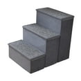thumbnail image 2 of Almencla Dog Stairs Ladder 3 Steps Dog Ramp Compact Cat Stairs for Couch Car High Bed, 2 of 8