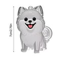 thumbnail image 2 of Porte-clés de Rangement pour Poils d'Animaux Bouteille Commémorative Transparente Pendentif Souvenir pour Amoureux des Chiens, 2 of 3