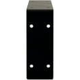 thumbnail image 5 of Ekena Millwork 2"W x 12"D x 5 1/4"H Embrey Steel Bracket, Powder Coated Black, 5 of 11