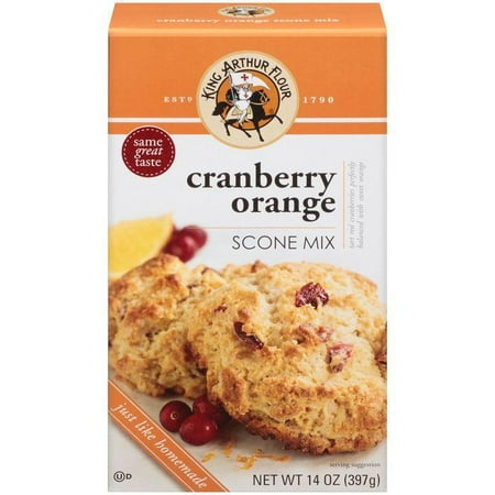 King Arthur Flour Cranberry Orange Scone Mix 14 Oz (Pack of (Best Cranberry Orange Muffins)