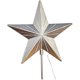 thumbnail image 1 of wonima02 Glitter Star Tree Topper - Dual-Sided Starry Night Gingerbread Christmas Tree Topper, Decorative Sparkle Star Decor Xmas Ornament (Silver), 1 of 1