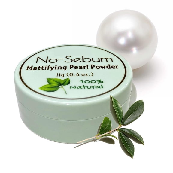 DR.HC No-Sebum Mattifying Pearl Powder (11g, 0.4oz.) (Setting Powder + Skincare Powder) (Skin brightening, Oil balancing, Pore shrinking, Anti-acne...) SHIP FROM: USA