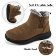 thumbnail image 4 of Ablanczoom Snow Boots Womens with Warm Fuzzy Faux Fur Slip-on Woman Winter Booties Shoes, 4 of 7
