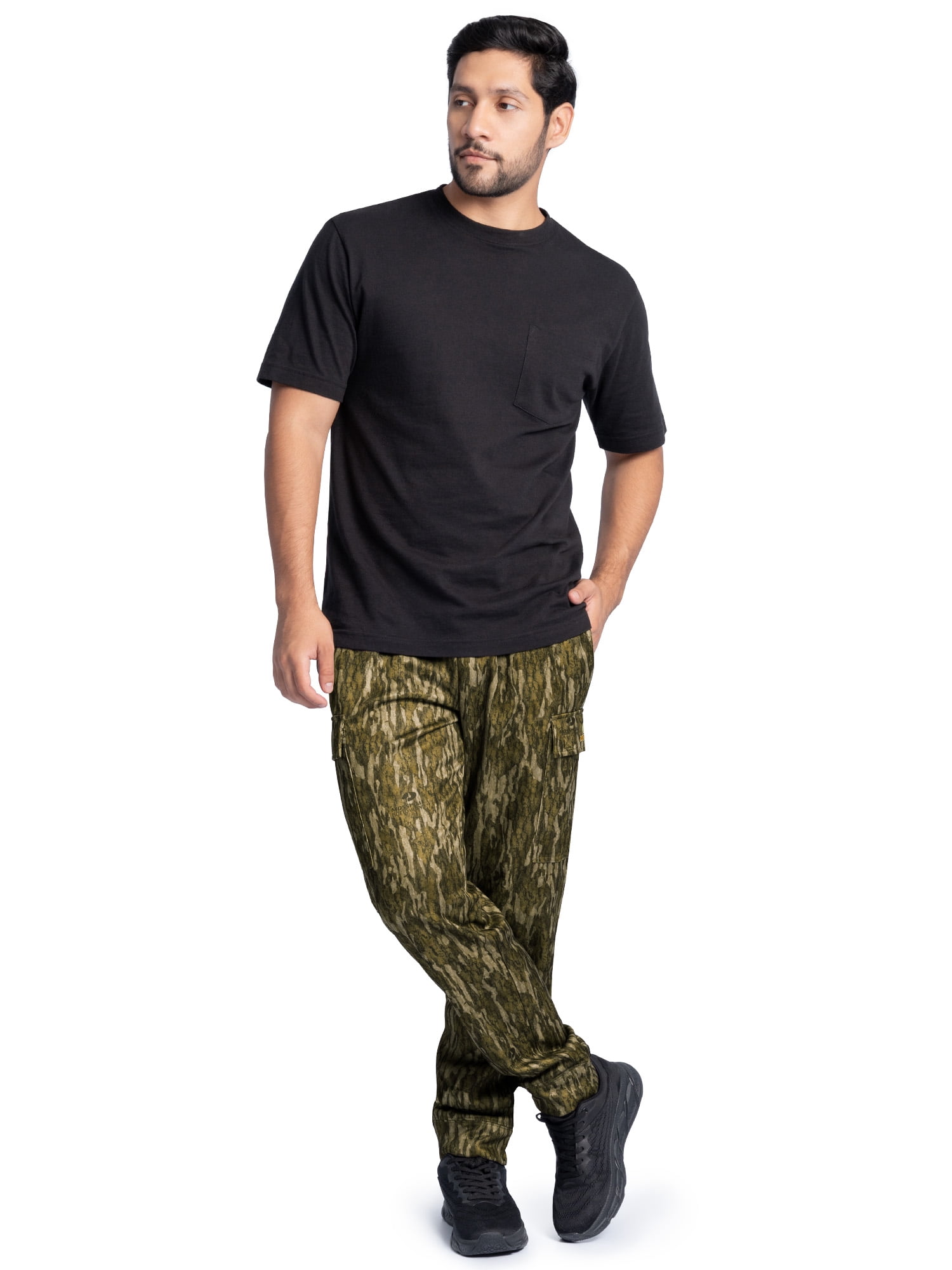 Mossy Oak Men's Cargo Jogger Pants, Sizes S-3XL