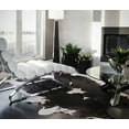thumbnail image 3 of Natural Kobe Cowhide Rug | Chocolate & white | 5'x7', 3 of 6