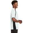 thumbnail image 3 of Sport-Tek Dry Zone Colorblock Crew-S (White/Black), 3 of 6