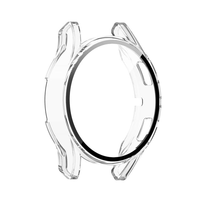 Kuymtek PC+Marco de reloj de vidrio templado para Samsung Galaxy Watch 4 40 mm (transparente) Kuymtek Componentes de la computadora