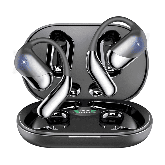 AI Real-Time Translation Wireless Earbuds - 198 Languages Translator 60H Playtime, Bluetooth 6.1 3 in 1 OWS Open Ear Buds Audifonos Traductores Inglés Español for Travel Meeting & Learning
