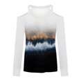 thumbnail image 5 of Camisas Para Mujer, Camisetas Con Hombros Descubiertos, Camiseta de Manga Larga Con Estampado Digital 3D Erógeno, Túnica Fina Con Cuello en V Odeerbi ODB125349, 5 of 5