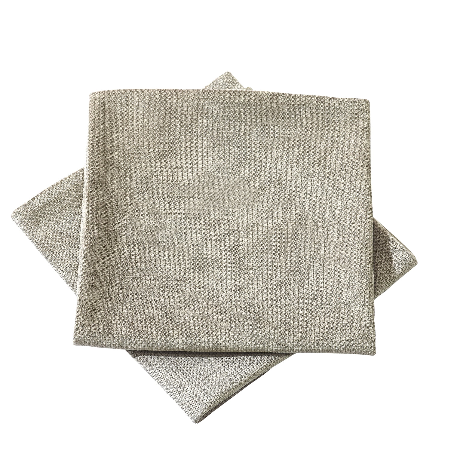 Home Soft Things Milliken Plush Throw Pillow Covers 2 Piece Set - Simply Taupe - 26" x 26"