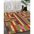 thumbnail image 3 of Ahgly Company Machine Washable Indoor Rectangle Transitional Caramel Brown Area Rugs, 2' x 4', 3 of 7