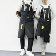 thumbnail image 1 of Delantal de moda de estilo coreano, impermeable, de alta gama, para cafeterías, peluquerías, floristerías, ropa de trabajo, 1 of 2