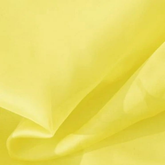 pale yellow silk chiffon fabric 44quot;